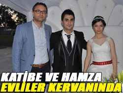 Katibe ve Hamza evliler kervanında