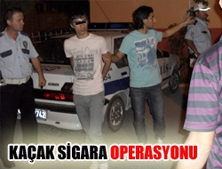 Kaçak Sigara Operasyonu