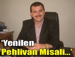 Yenilen pehlivan misali