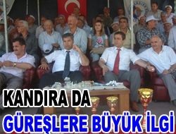 Kandıra'da güreşlere büyük ilgi