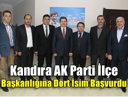 Kandıra AK Parti İlçe Başkanlığı İçin Dört İsim Başvurdu