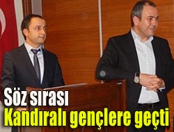 Söz sırası Kandıralı gençlere geçti