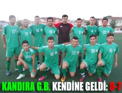 Kandıra G.B. kendine geldi: 0-7