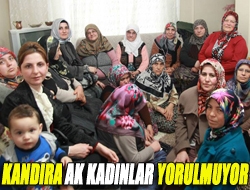 Kandıra Ak Kadınlar yorulmuyor