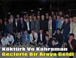 Köktürk Ve Kahraman Geçlerle Bir Araya Geldi
