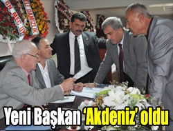 Yeni Başkan Akdeniz oldu