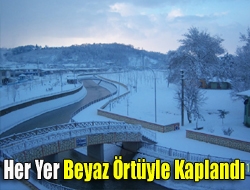 Her Yer Beyaz Örtüyle Kaplandı