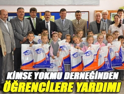 Kimse Yokmu Derneğinden Öğrencilere Yardımı