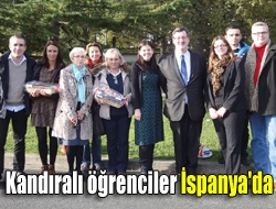 Kandıralı öğrenciler İspanya'da