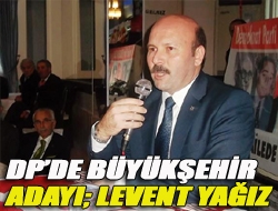 DPde Büyükşehir Adayı; Levent Yağız