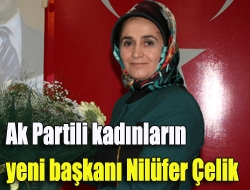 Ak Partili kadınların yeni başkanı Nilüfer Çelik