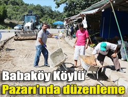 Babaköy Köylü Pazarı'nda düzenleme