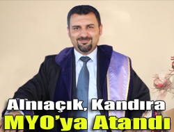 Alnıaçık, Kandıra MYOya atandı