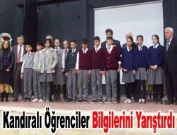 Kandıralı öğrenciler bilgilerini yarıştırdı