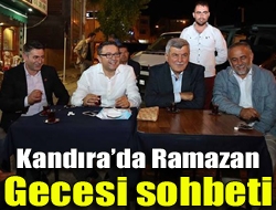 Kandırada Ramazan gecesi sohbeti