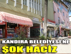 Kandıra Belediyesine şok haciz