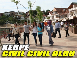 Kerpe cıvıl cıvıl oldu