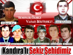 Kandıralı Sekiz Şehidimiz