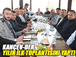 KANÇEV-DER, yılın ilk toplantısını yaptı