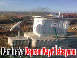Kandıra’ya deprem kayıt istasyonu