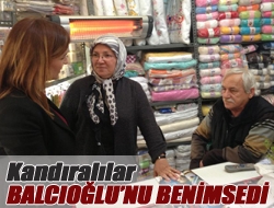 Kandıralılar Emel Ceylan Balcıoğlunu benimsedi