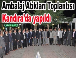 Ambalaj Atıkları Toplantısı Kandıra'da yapıldı