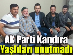AK Parti Kandıra yaşlıları unutmadı
