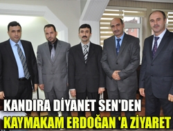 Kandıra diyanet sen'den Kaymakam Erdoğan'a ziyaret