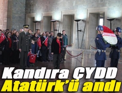 Kandıra ÇYDD Atatürkü andı