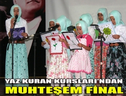 Yaz Kuran Kurslarından muhteşem final