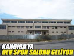 Kandıraya dev spor salonu geliyor