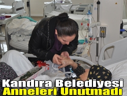 Kandıra Belediyesi anneleri unutmadı