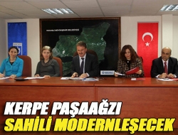 Kerpe Paşaağzı sahili modernleşecek