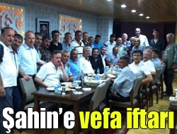 Ercüment Şahine vefa iftarı