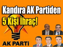 Kandıra AK Partiden 5 Kişi İhraç!