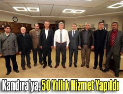 Kandıra'ya, 50 Yıllık Hizmet Yapıldı