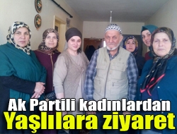 Ak Partili kadınlardan yaşlılara ziyaret