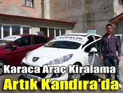 Karaca araç kiralama artık Kandırada