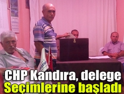 CHP Kandıra, delege seçimlerine başladı