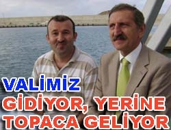 Valimiz gidiyor, yerine Topaca geliyor