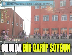 Okulda bir garip soygun