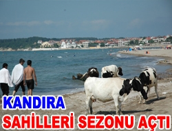 Kandıra sahilleri sezonu açtı