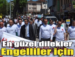 En güzel dilekler engelliler için