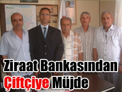 Ziraat Bankasından çiftçiye müjde