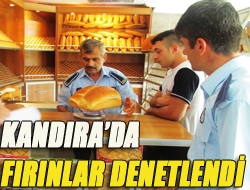 Kandırada fırınlar denetlendi