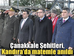 Çanakkale Şehitleri, Kandırada matemle anıldı