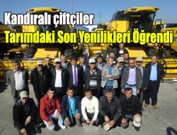 Kandıralı çiftçiler Tarımdaki Son Yenilikleri Öğrendi