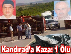 Kandıra�da kaza: 1 ölü