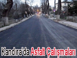 Kandıra’da asfalt çalışmaları