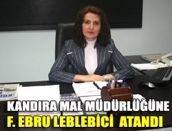 Kandıra Mal Müdürlüğüne F. Ebru Leblebici atandı